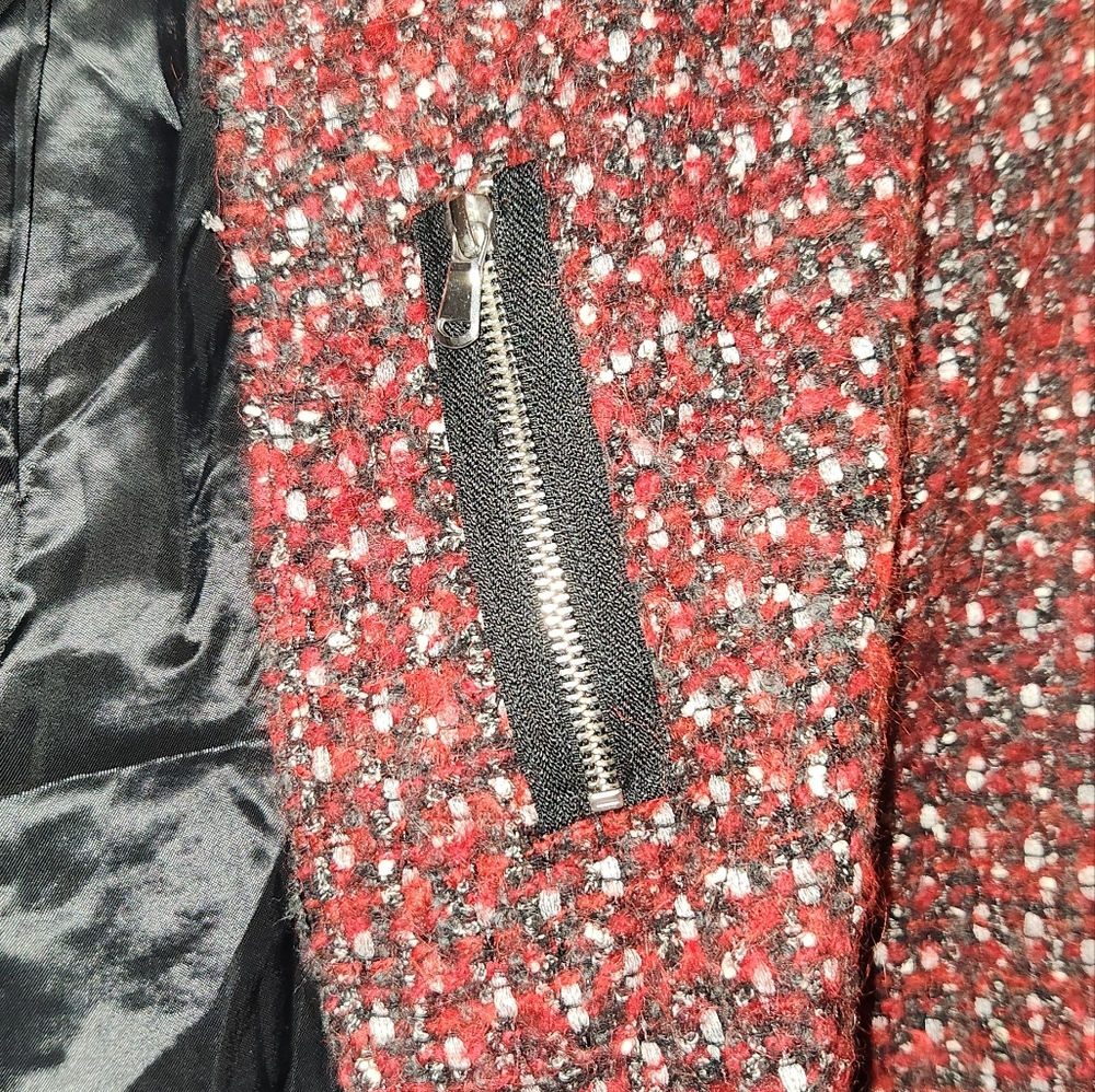 ZARA WOMAN TWEED JACKET - Picture 3 of 5